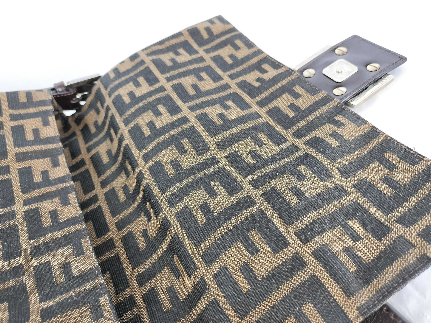 FENDI Zucca Mamma Shoulder Bag