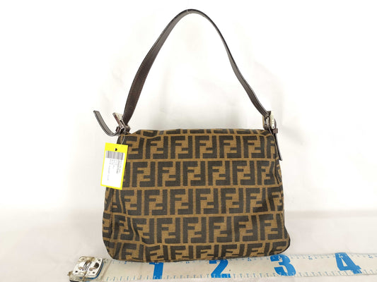 FENDI Zucca Mamma Shoulder Bag