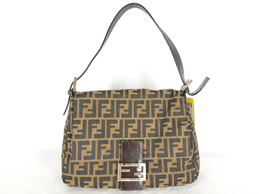 FENDI Zucca Mamma Shoulder Bag