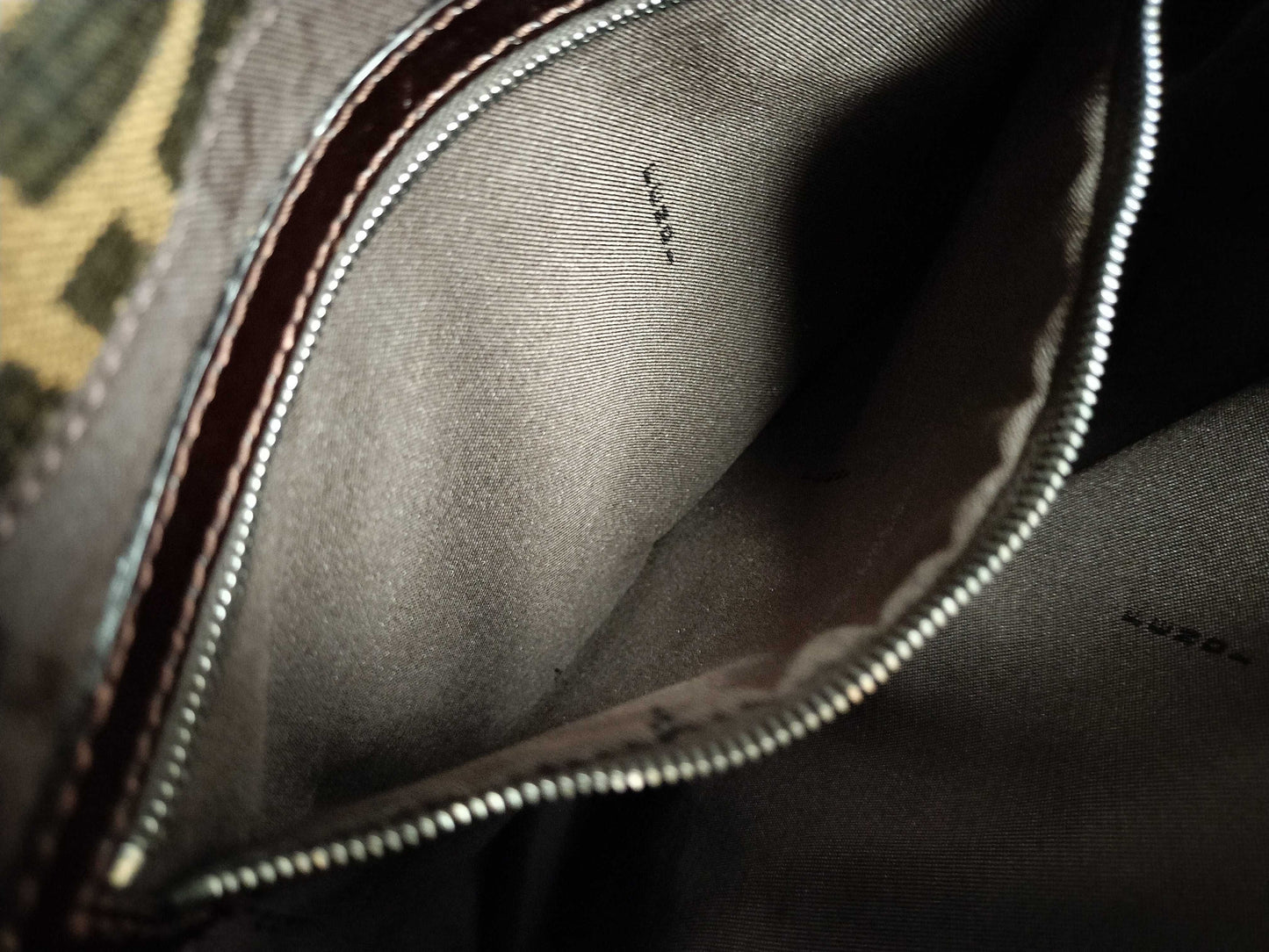 FENDI Zucca Mamma Shoulder Bag