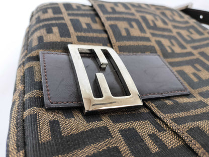 FENDI Zucca Mamma Shoulder Bag
