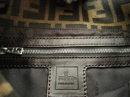 FENDI Zucca Mamma Shoulder Bag