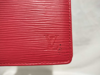 LOUIS VUITTON Epi Agenda Poche Notebook Cover