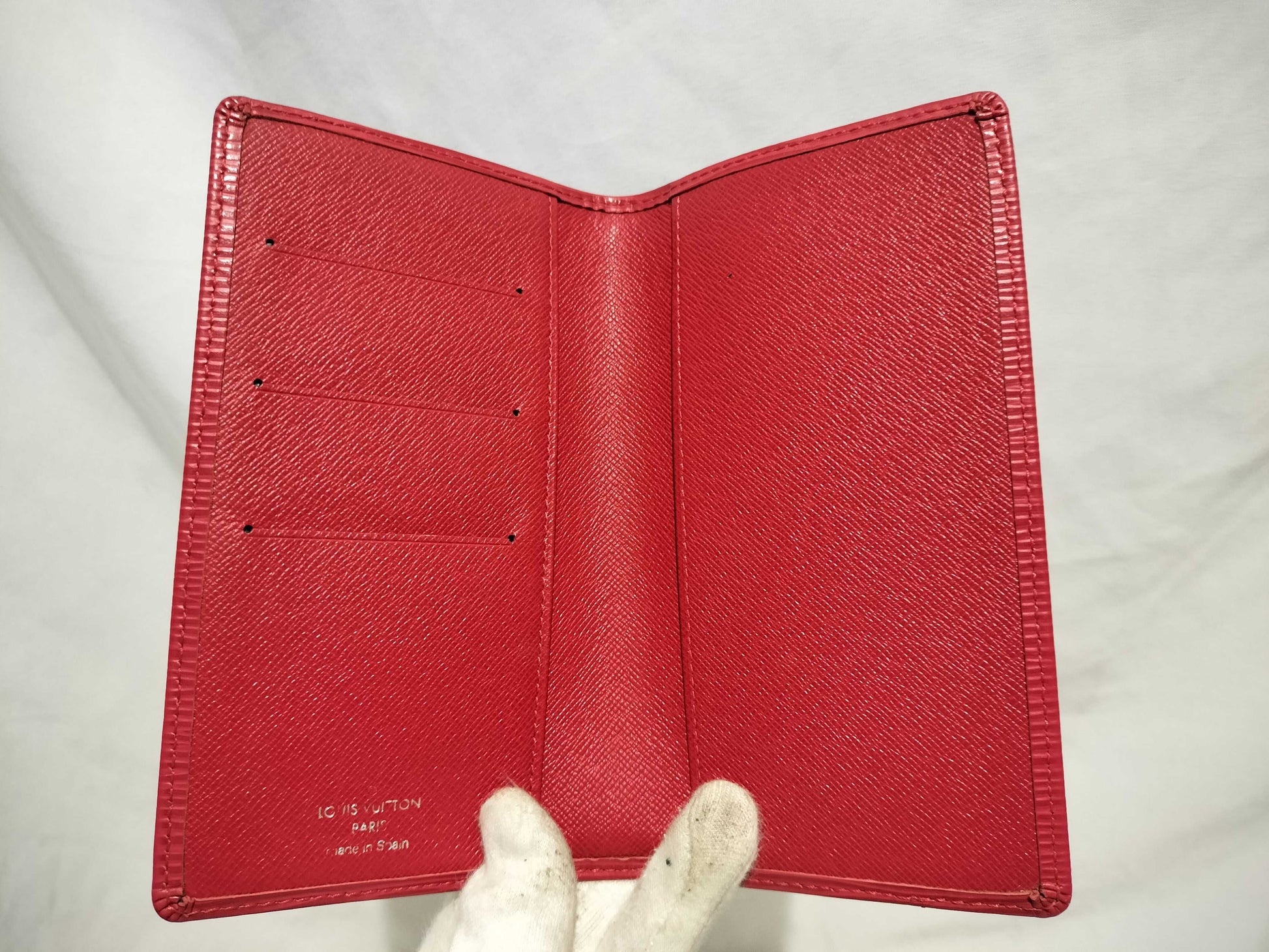 LOUIS VUITTON Epi Agenda Poche Notebook Cover