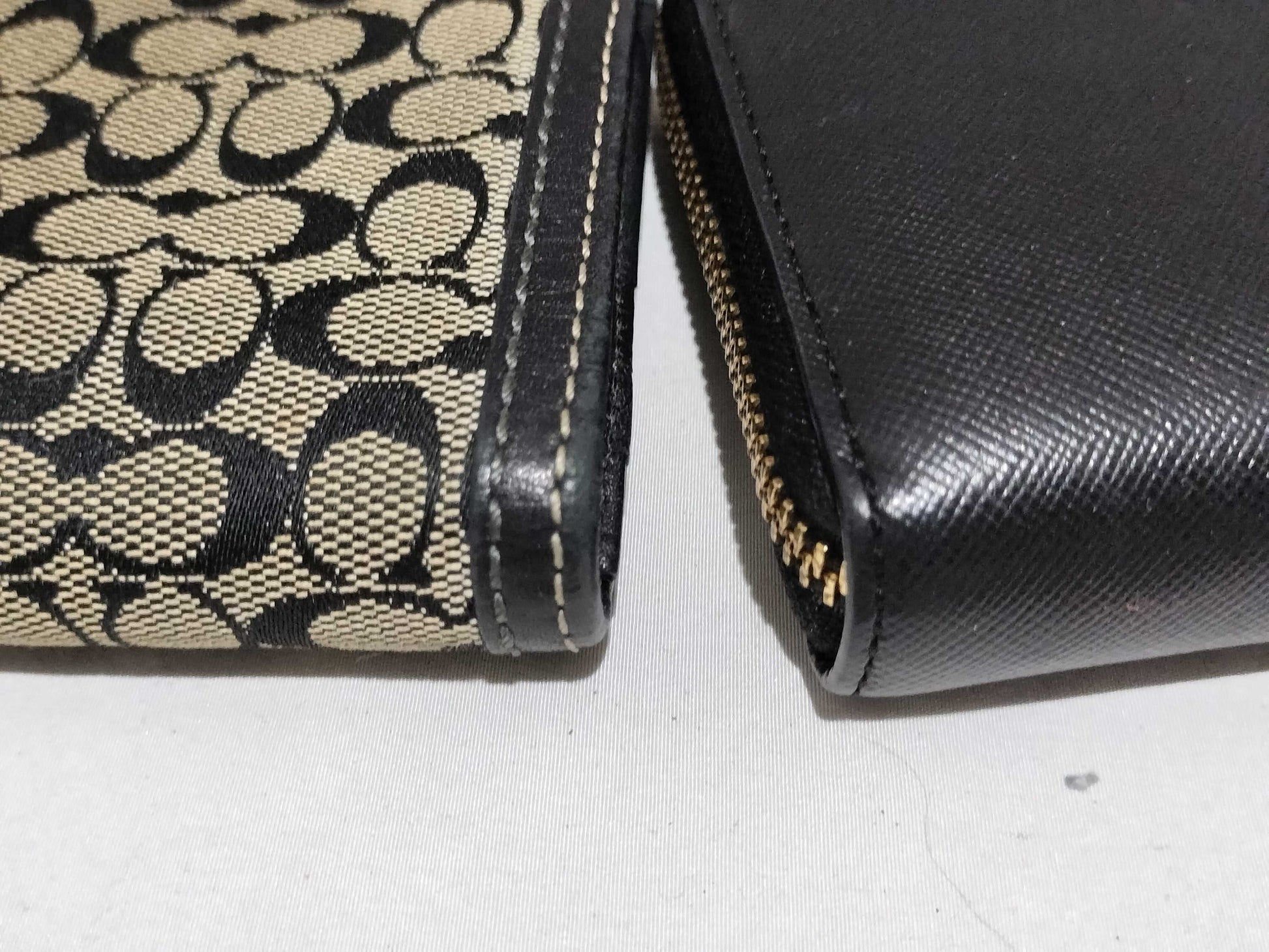 COACH Signature Long Wallet *1 / Kate Spade Long Wallet *1 / 2-Piece Wallet Set