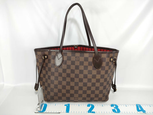 LOUIS VUITTON [Serial Number] RFID Unverifiable AR0163 Damier N51109 Neverfull PM Tote Bag