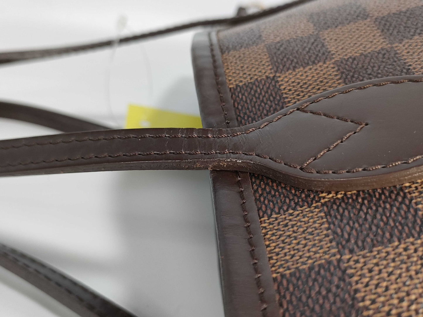 LOUIS VUITTON [Serial Number] RFID Unverifiable AR0163 Damier N51109 Neverfull PM Tote Bag