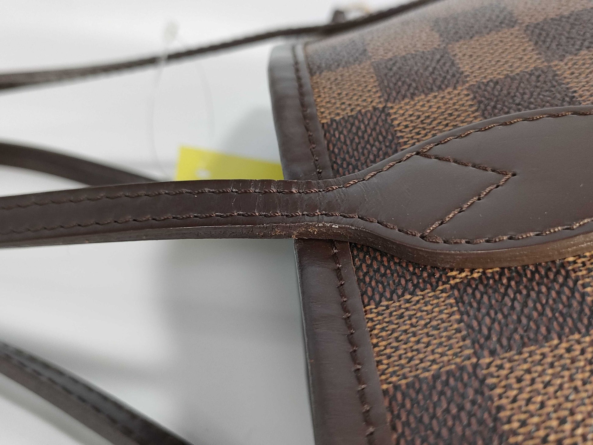 LOUIS VUITTON [Serial Number] RFID Unverifiable AR0163 Damier N51109 Neverfull PM Tote Bag