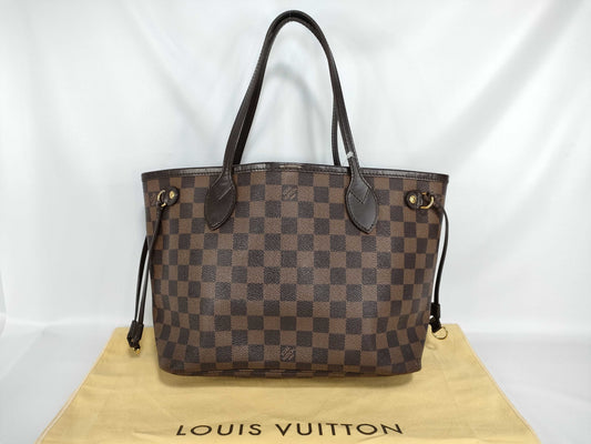 LOUIS VUITTON [Serial Number] RFID Unverifiable AR0163 Damier N51109 Neverfull PM Tote Bag