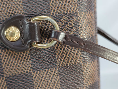 LOUIS VUITTON [Serial Number] RFID Unverifiable AR0163 Damier N51109 Neverfull PM Tote Bag