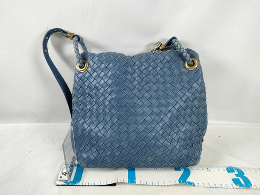 BOTTEGA VENETA Intrecciato Flap/One-Shoulder Shoulder Bag