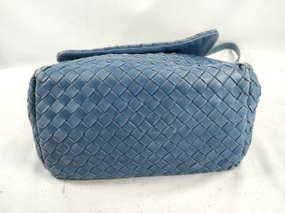 BOTTEGA VENETA Intrecciato Flap/One-Shoulder Shoulder Bag