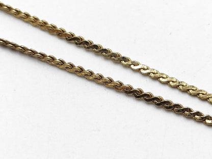 Dior logo rhinestone necklace