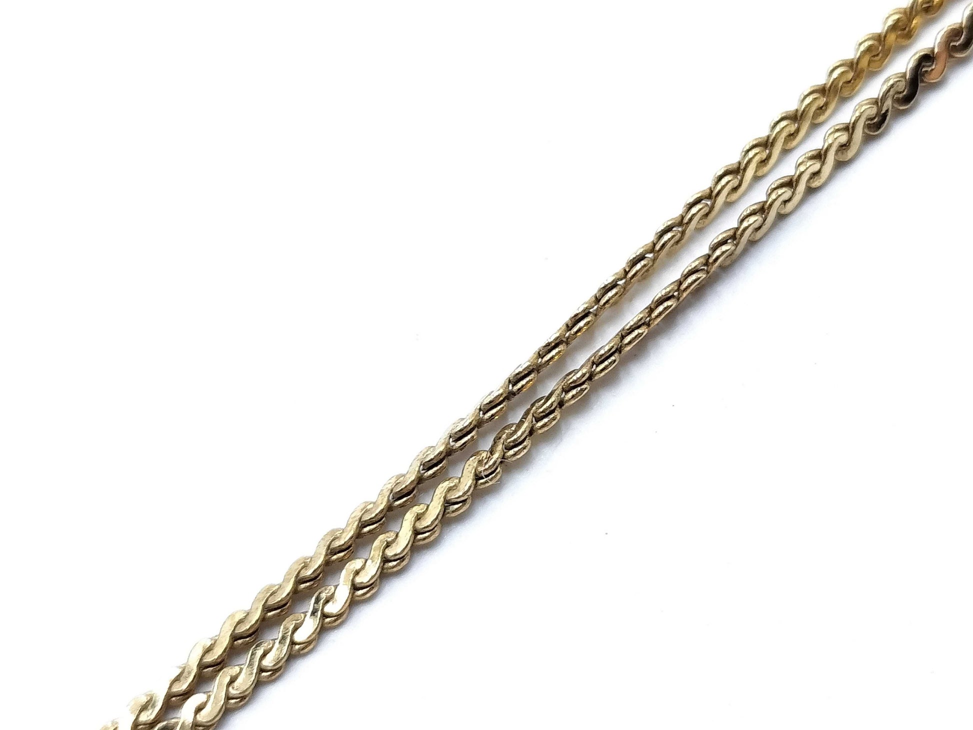 Dior logo rhinestone necklace