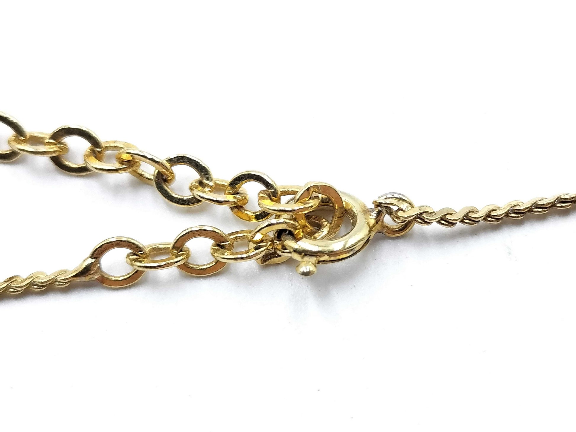 Dior logo rhinestone necklace