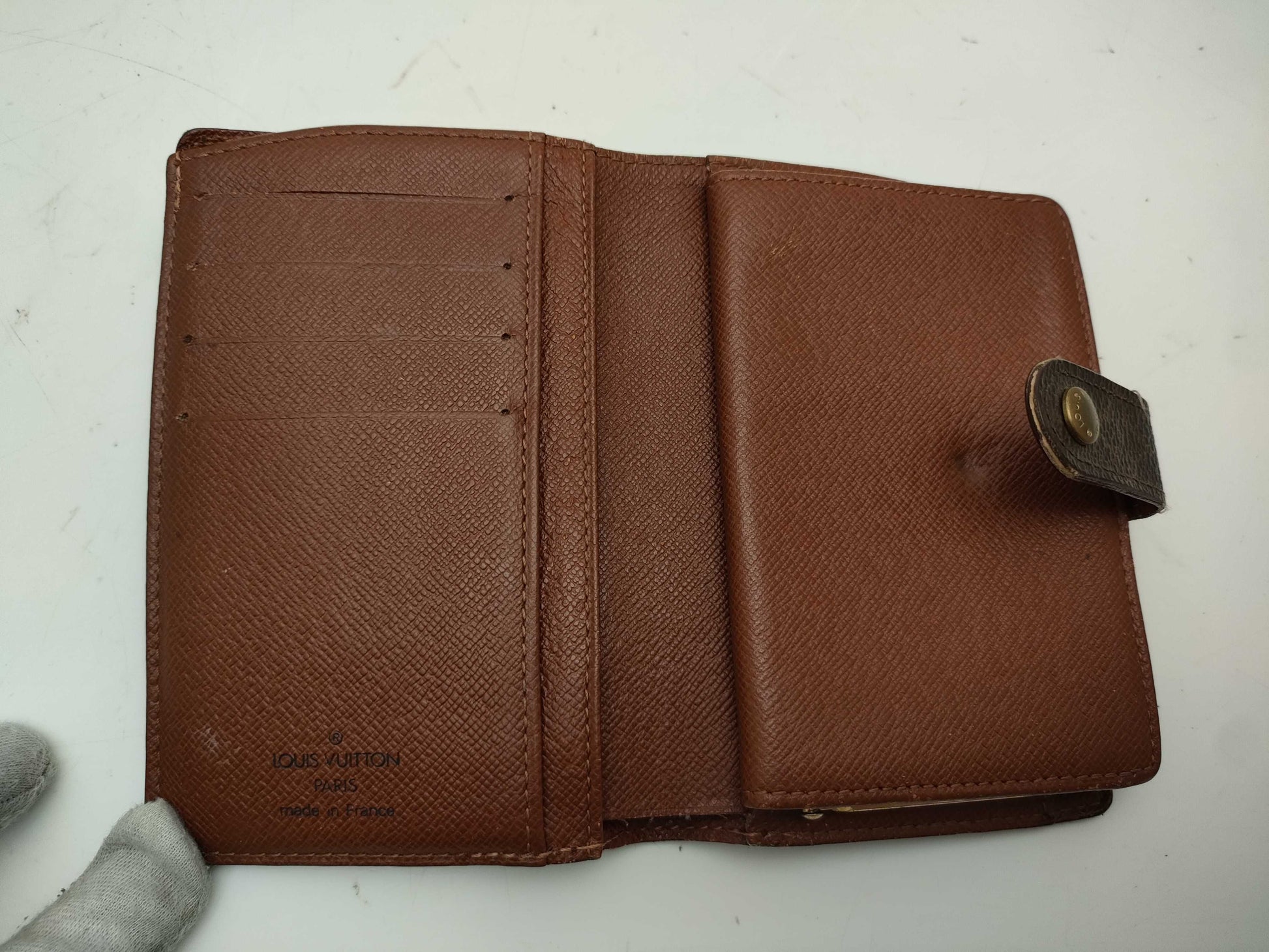 LOUIS VUITTON Monogram Porte Monnaie Viennois Wallet