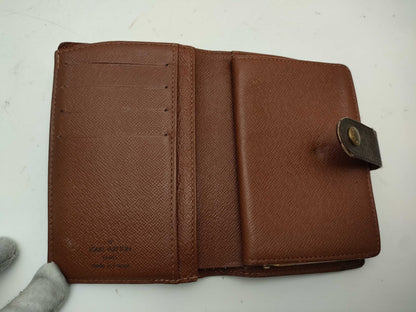 LOUIS VUITTON Monogram Porte Monnaie Viennois Wallet