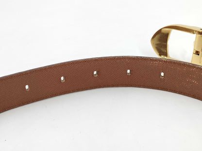 LOUIS VUITTON Monogram Santur Women's Belt