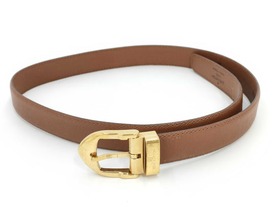 LOUIS VUITTON Monogram Santur Women's Belt