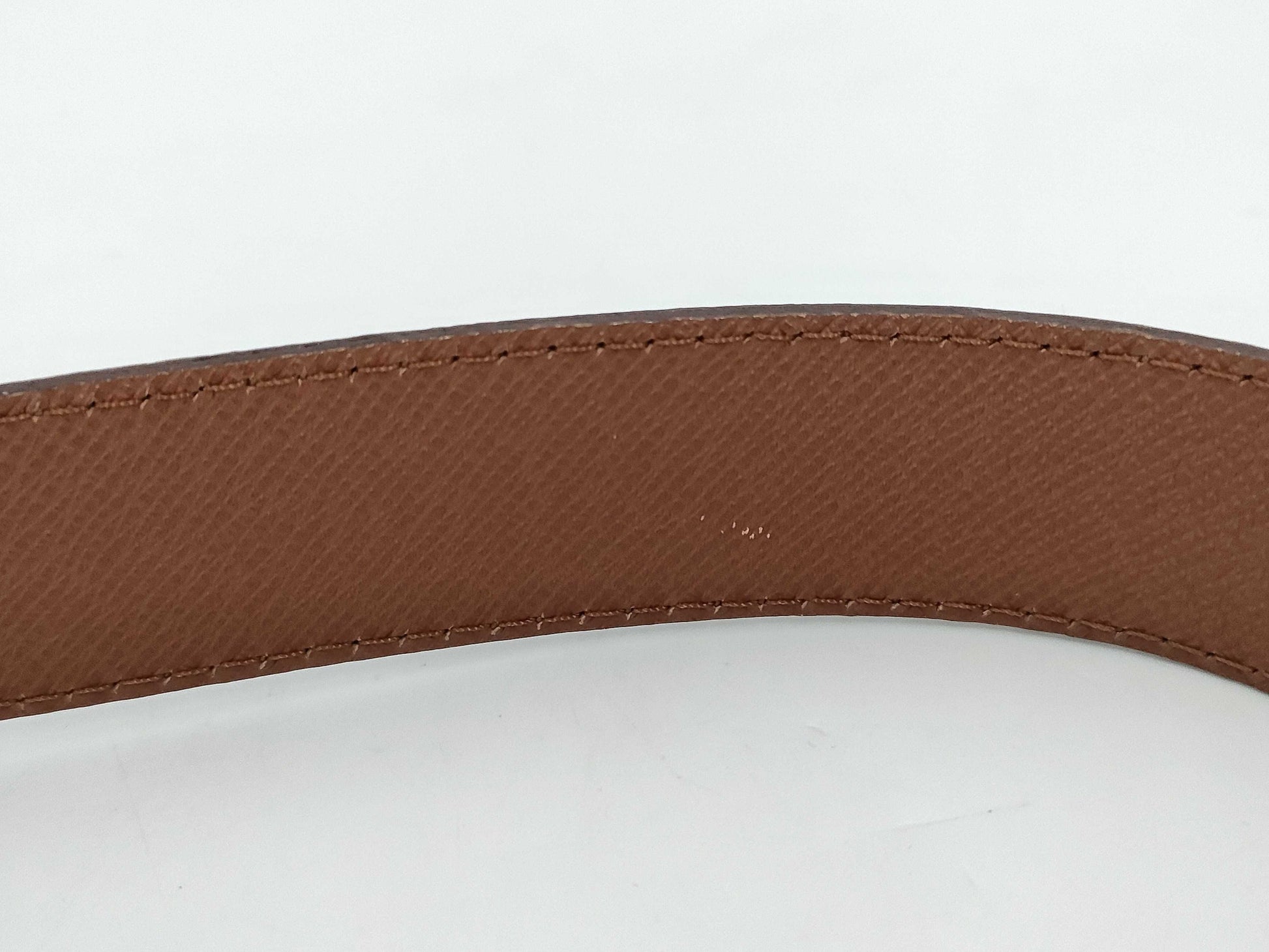 LOUIS VUITTON Monogram Santur Women's Belt