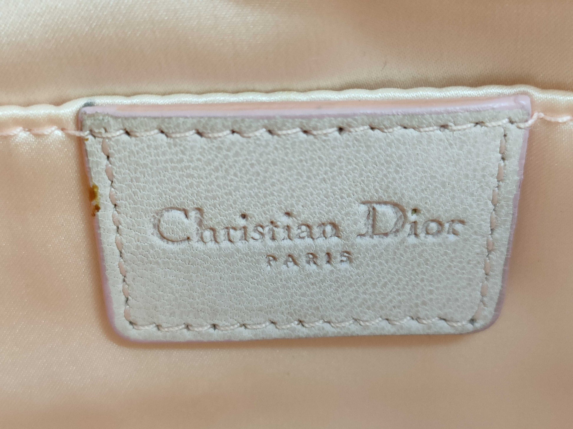 Dior Ribbon Galliano Pink 13BM-0034 Handbag