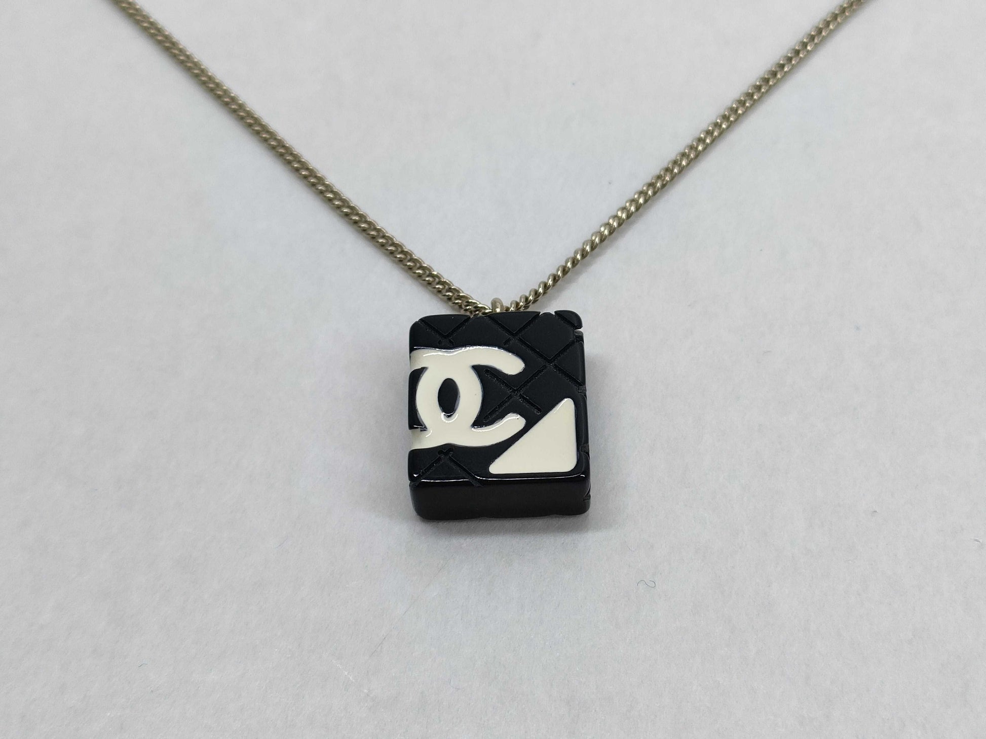 CHANEL Cambon Coco Mark 05c Cambon Necklace Necklace