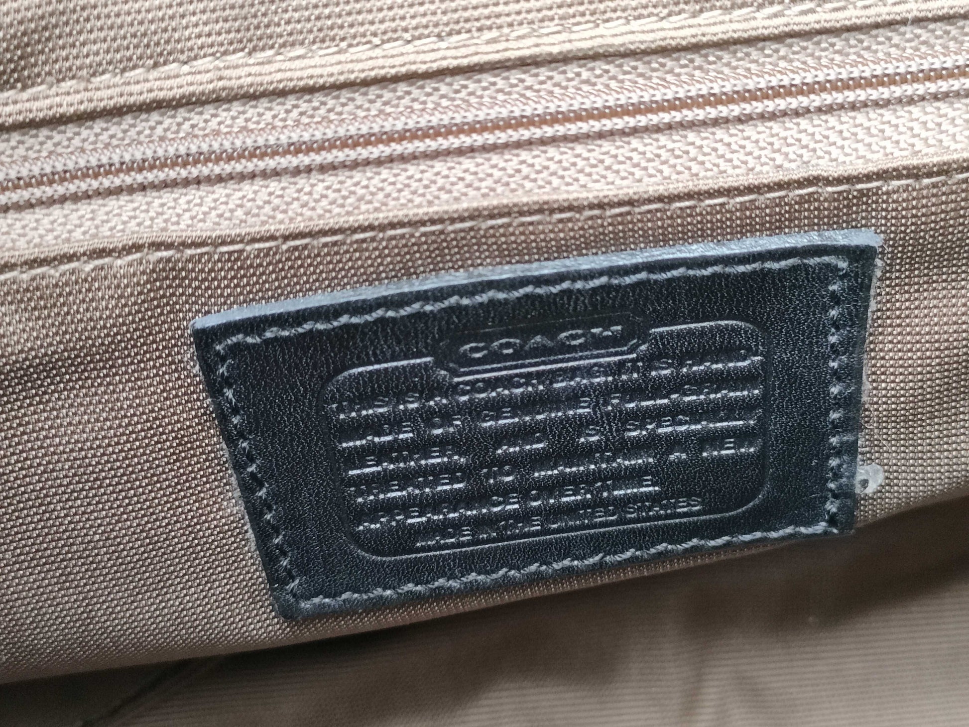 COACH Turnlock Shoulder Bag