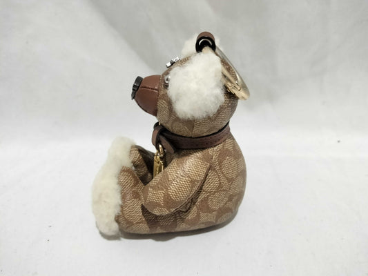 COACH Signature Bear Charm