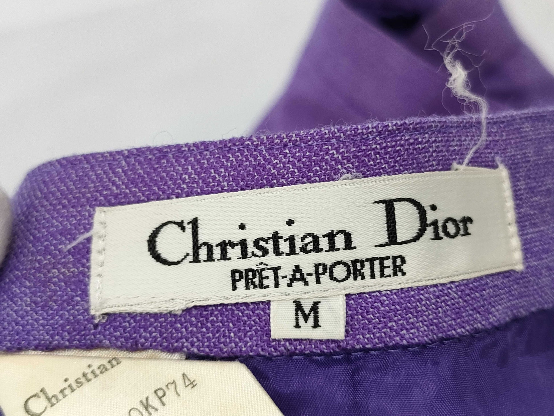 Dior skirt purple skirt
