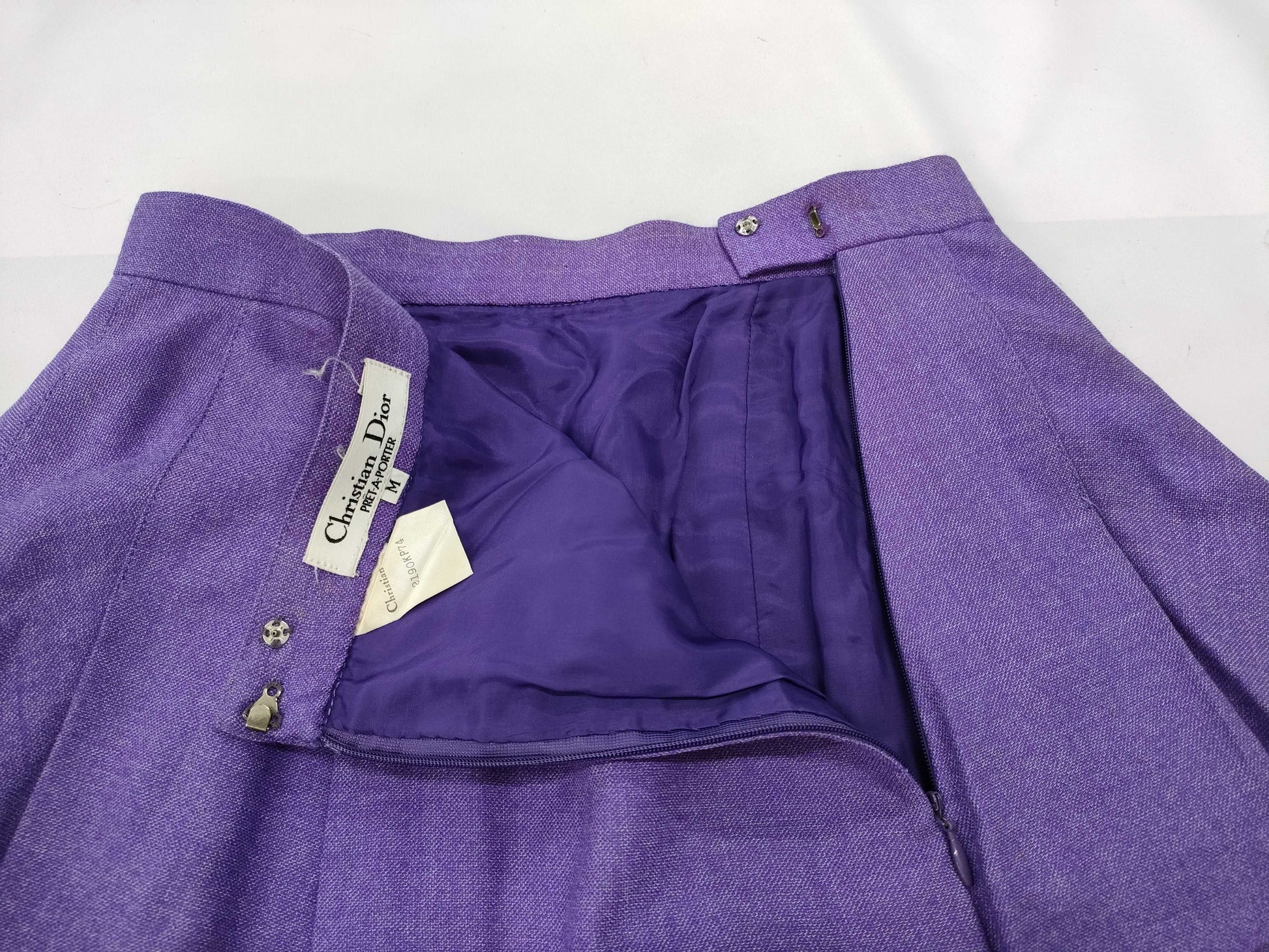 Dior skirt purple skirt