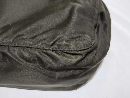 PRADA Nylon Mini Boston Bag, Khaki Handbag