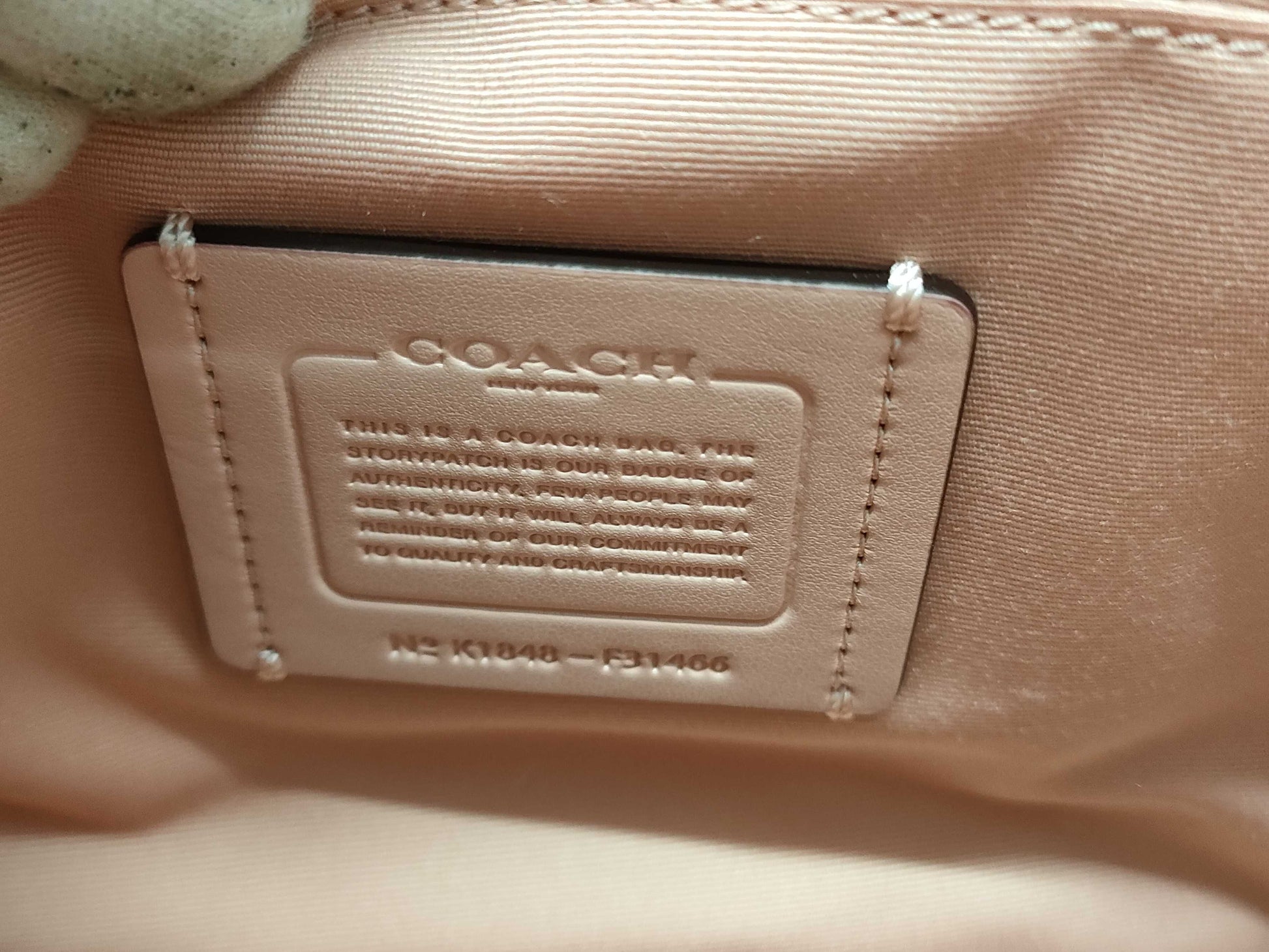 COACH Leather Bag Handbag