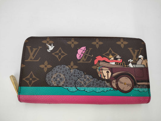 LOUIS VUITTON Monogram Evasion Zippy Wallet
