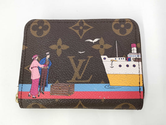 LOUIS VUITTON Monogram Illustre Coin Purse Wallet