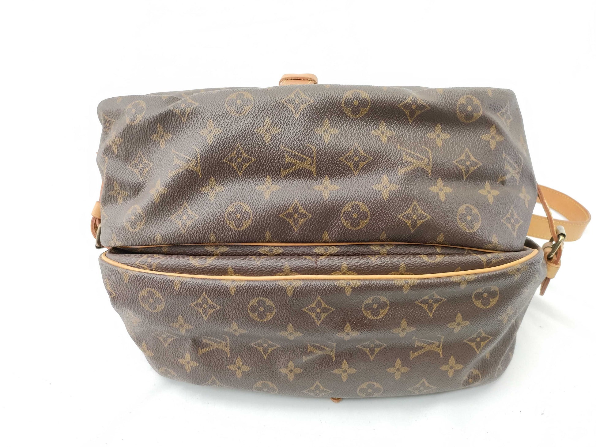 LOUIS VUITTON Monogram Saumur 35 Shoulder Bag