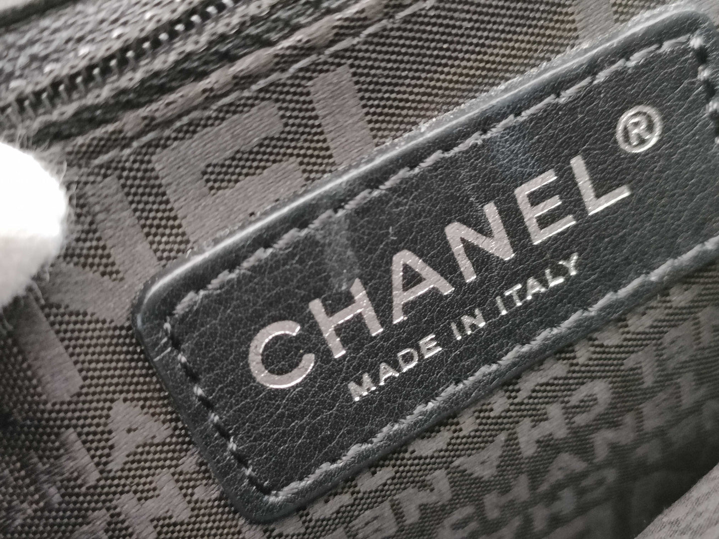 CHANEL [With sticker and card] Series 1 Enamel Matelasse 2.55 Shoulder Bag in Excellent Condition