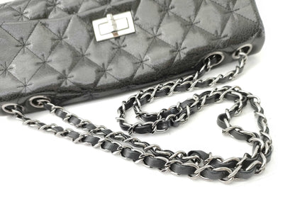 CHANEL [With sticker and card] Series 1 Enamel Matelasse 2.55 Shoulder Bag in Excellent Condition