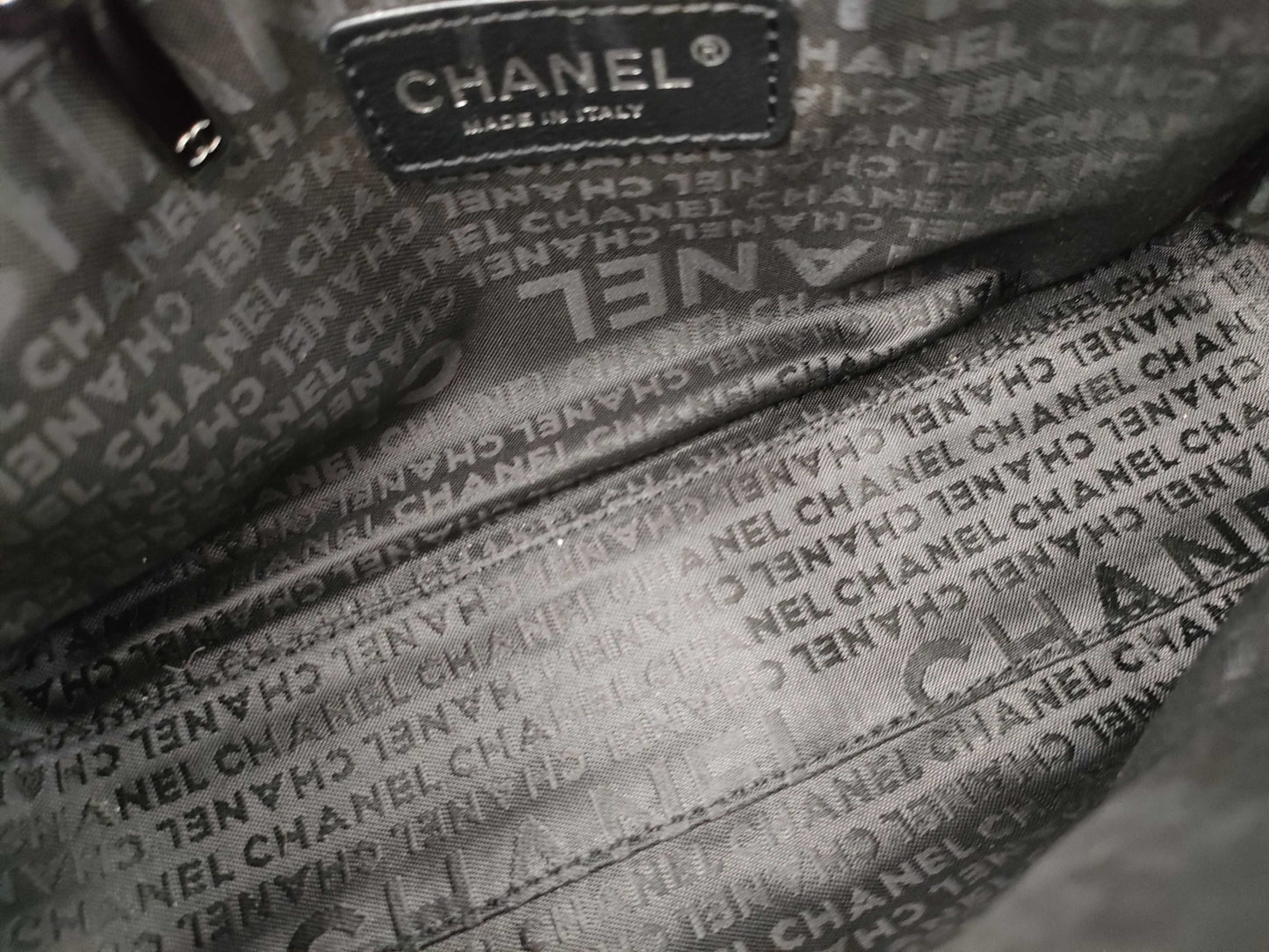 CHANEL [With sticker and card] Series 1 Enamel Matelasse 2.55 Shoulder Bag in Excellent Condition