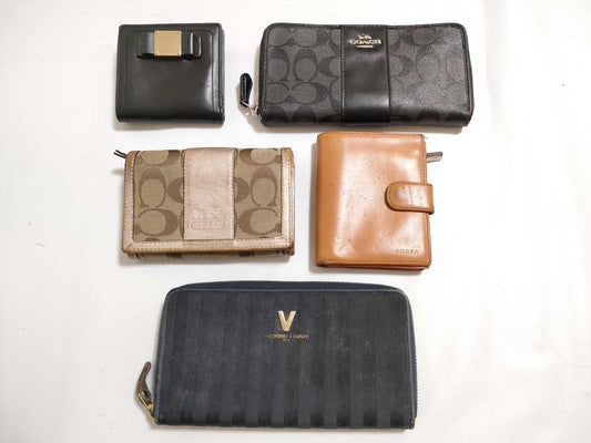 COACH FURLA/VALENTINO/COLE HAAN Wallet Collection