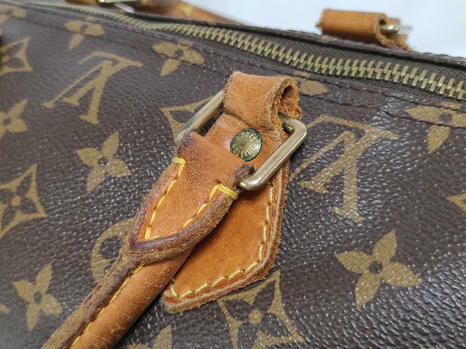 LOUIS VUITTON RFID Unverifiable SP0955 Monogram M41106 Speedy 40 Boston Bag