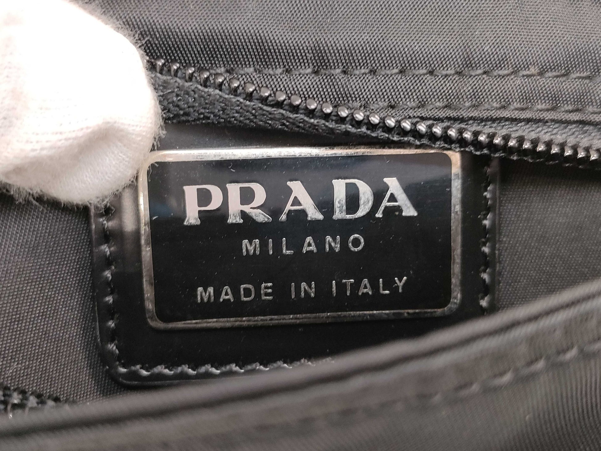 PRADA Nylon Pochette Sacoche Shoulder Bag