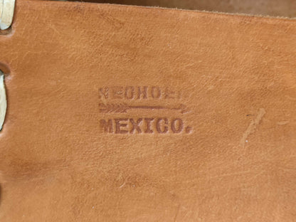 Mexican Leather Carving Shoulder Bag