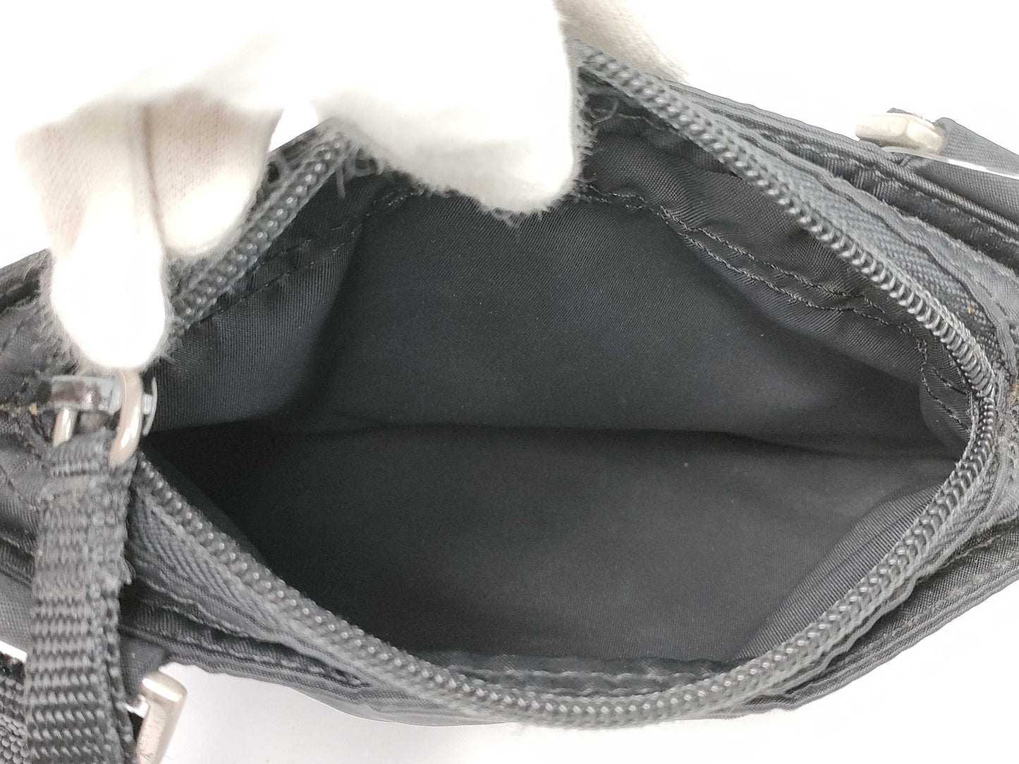 PRADA nylon shoulder bag