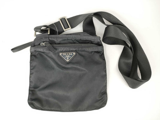 PRADA nylon shoulder bag