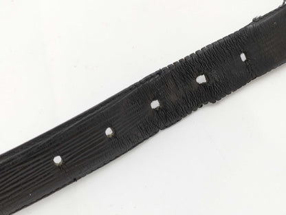 4 Salvatore Ferragamo belts: Gancini, Louis Vuitton, Burberry, and Coach.