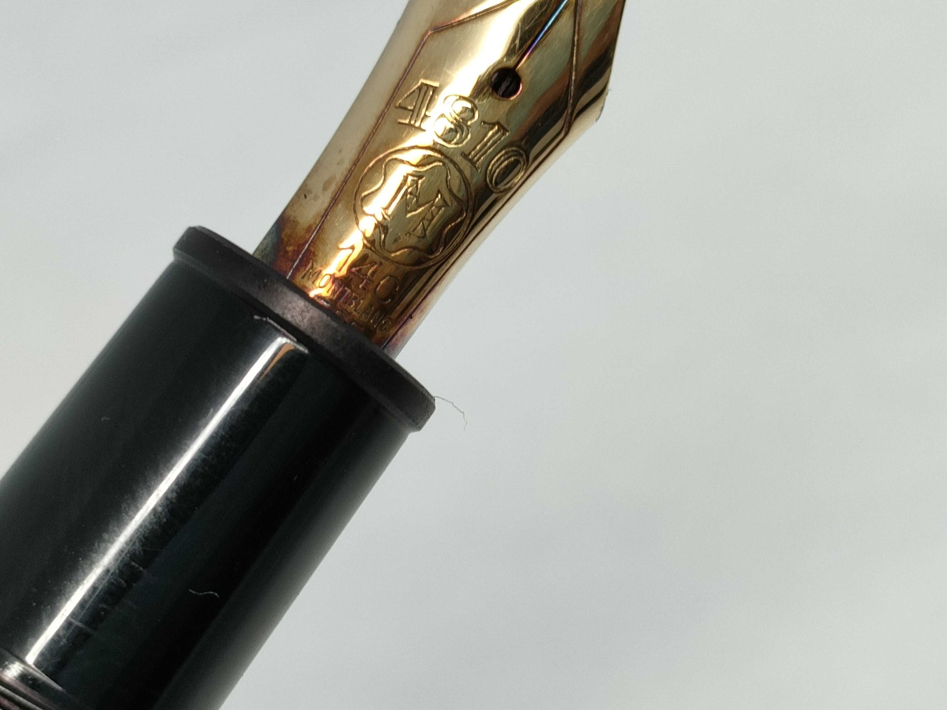 Montblanc 146 4810 Nib, 14K Gold, 585mm, Personalized Pen/Fountain Pen