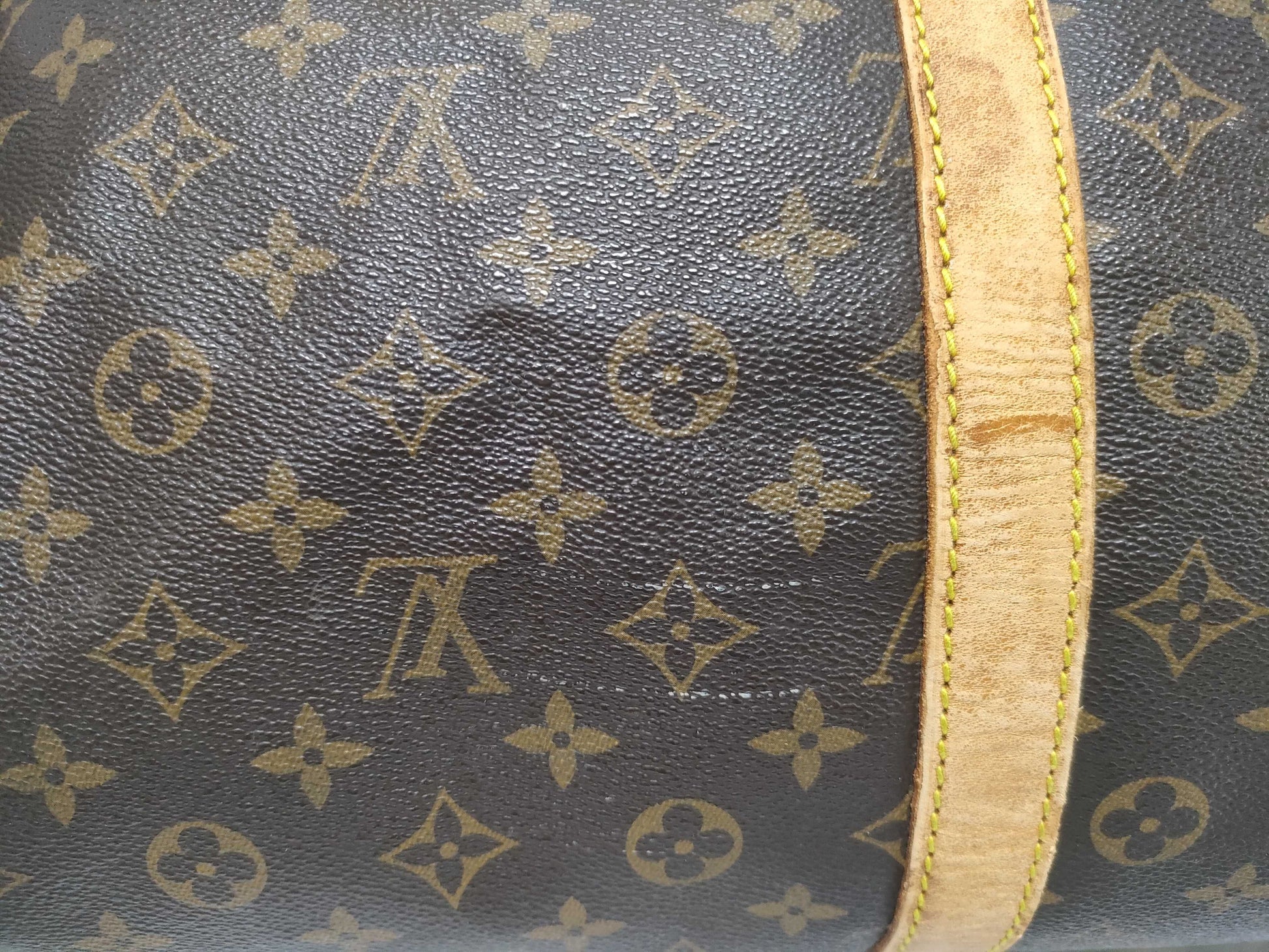 LOUIS VUITTON MI873 Monogram M41424 Keepall 55 Boston Bag