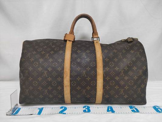 LOUIS VUITTON MI873 Monogram M41424 Keepall 55 Boston Bag