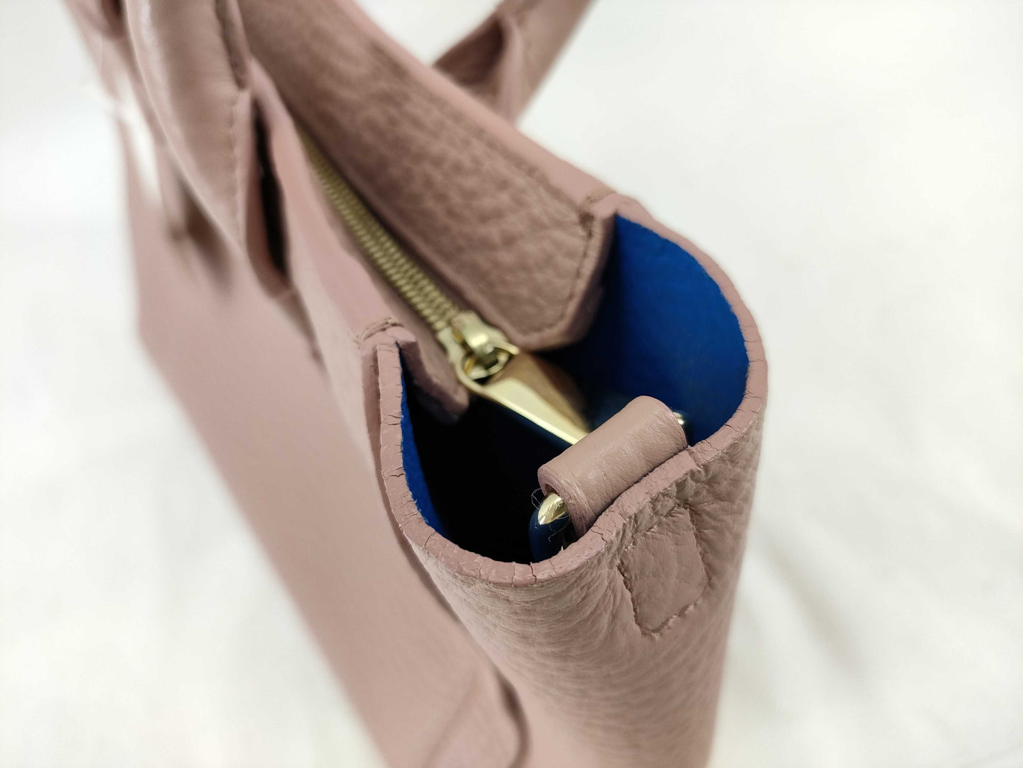 FURLA 2-way leather handbag