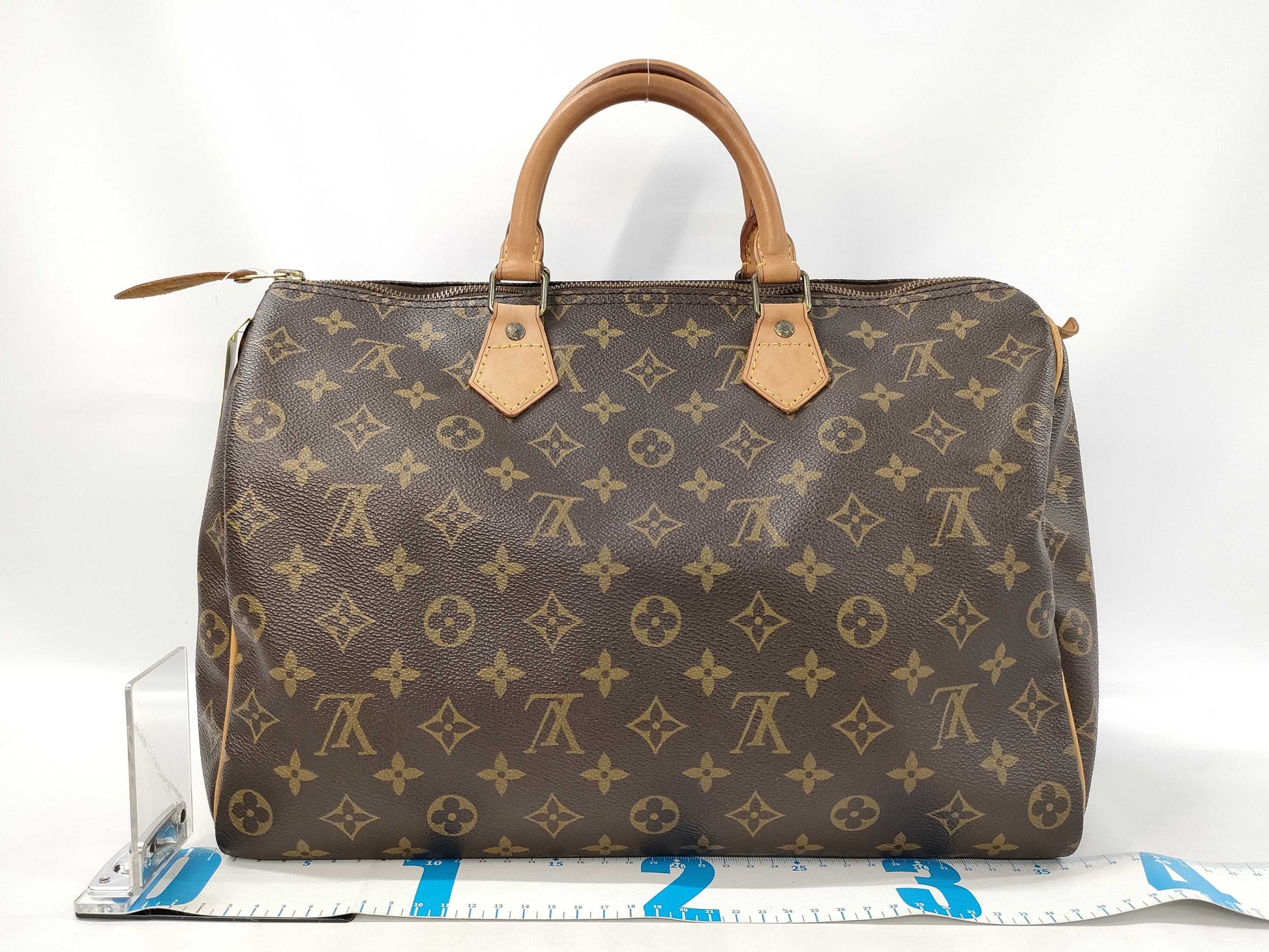 LOUIS VUITTON Monogram Speedy 35 Boston Bag